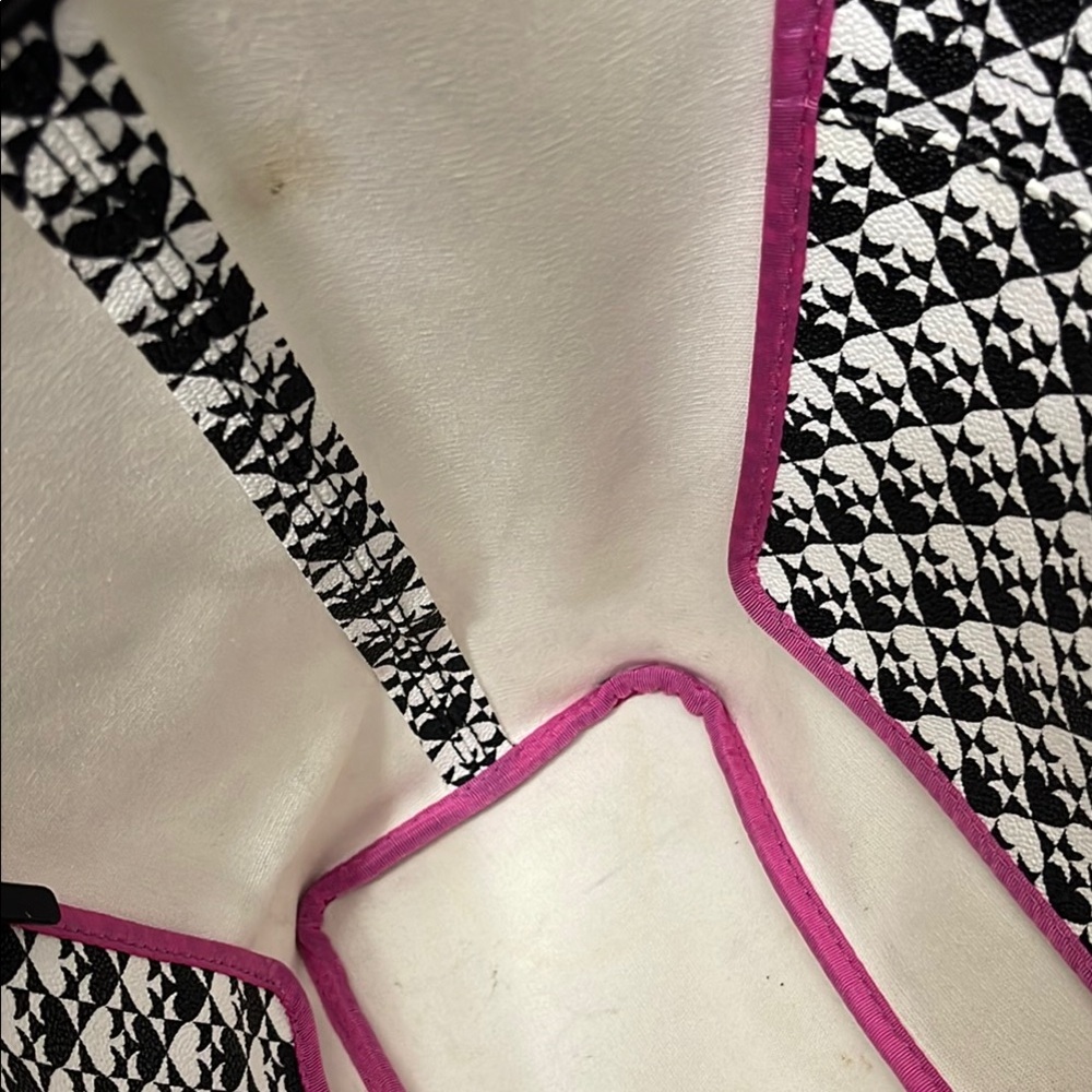 Kate Spade Black and White Tote Bag - Picture 9 of 13